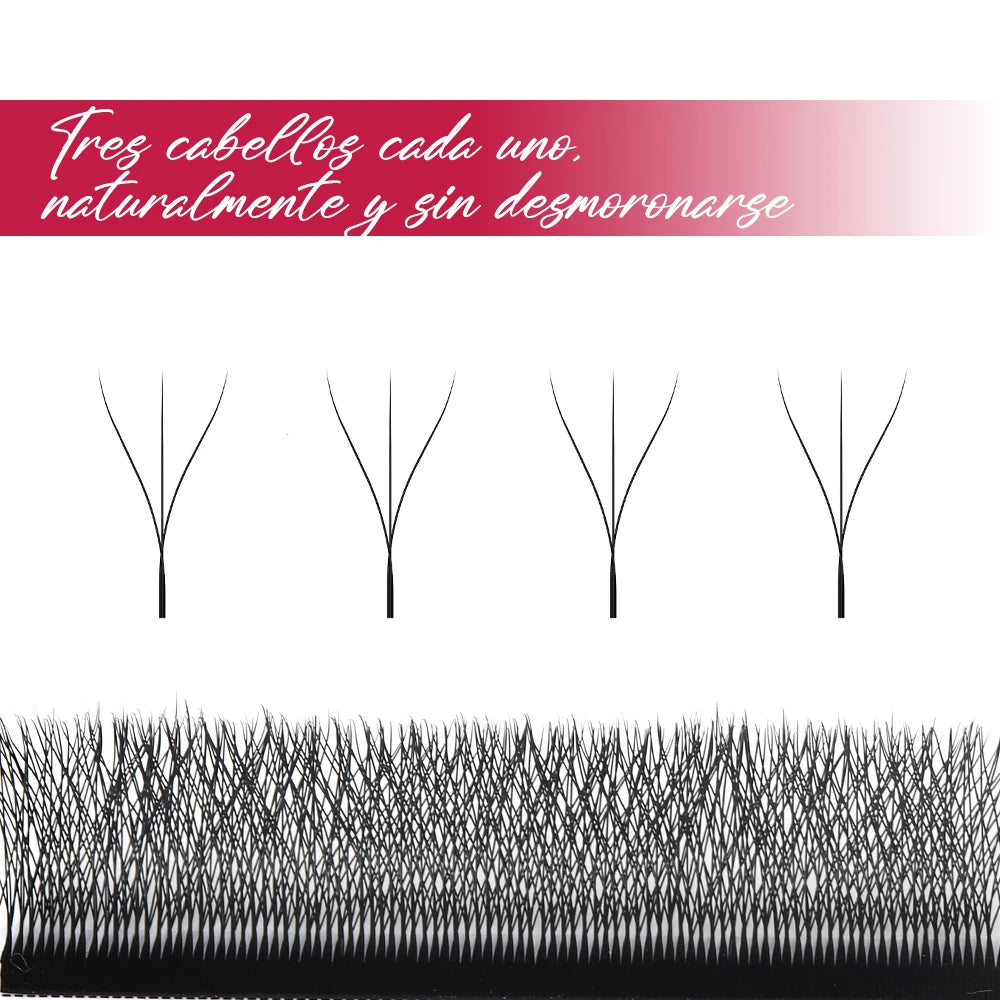 FADVAN Premade Volume Lash Fans — Faux Mink Eyelash Extensions