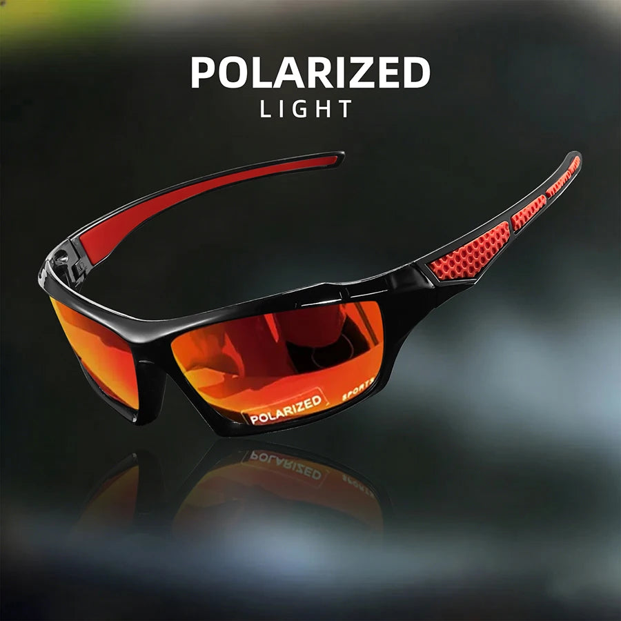 Polarized Sports Sunglasses — UV400 Round Frame for Men & Women