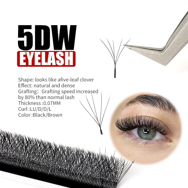 FADVAN Premade Volume Lash Fans — Faux Mink Eyelash Extensions