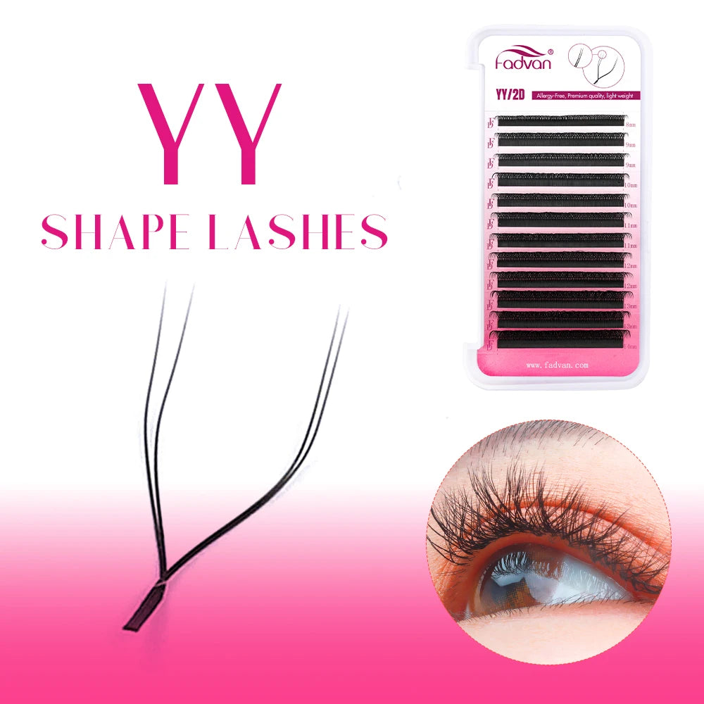 FADVAN Premade Volume Lash Fans — Faux Mink Eyelash Extensions