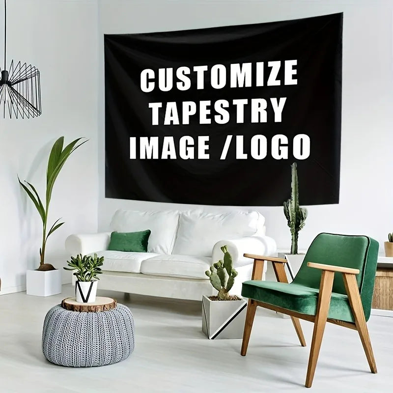 Custom Photo Tapestry — Personalized Wall Hanging for Any Occasion