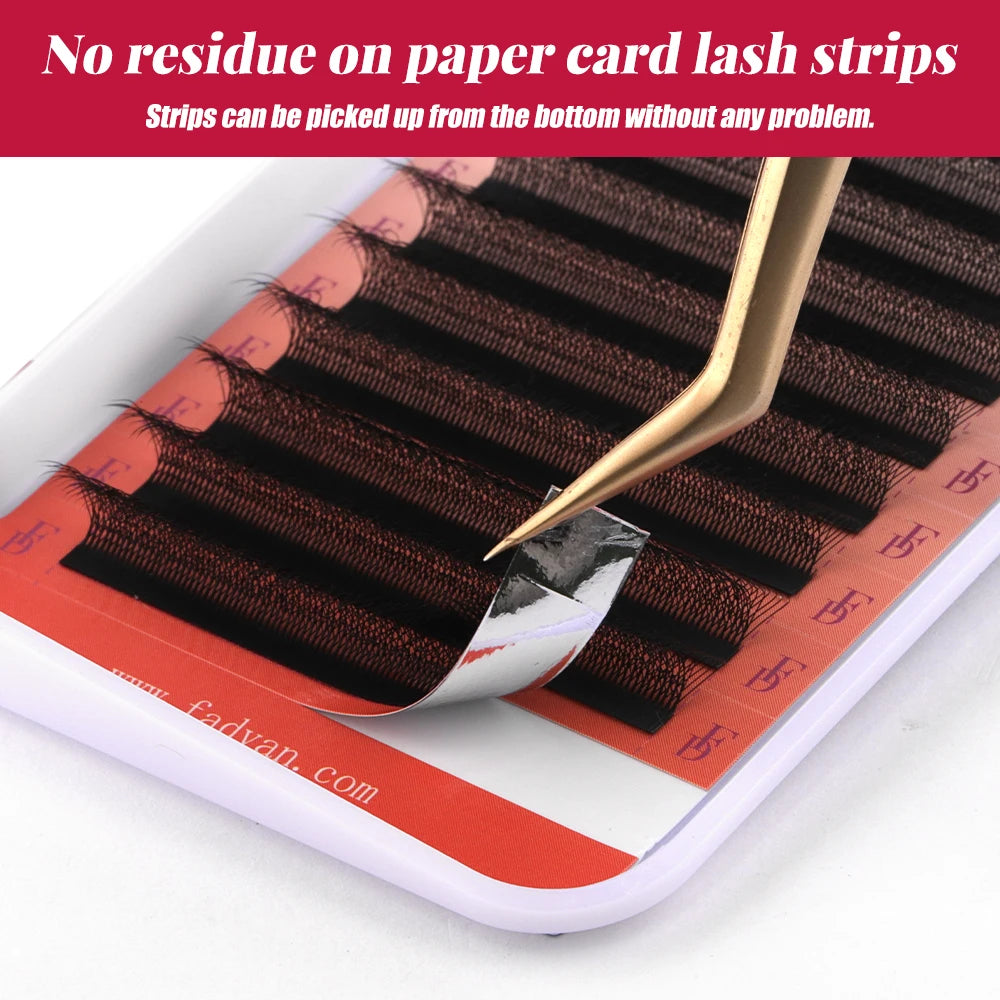 FADVAN Premade Volume Lash Fans — Faux Mink Eyelash Extensions