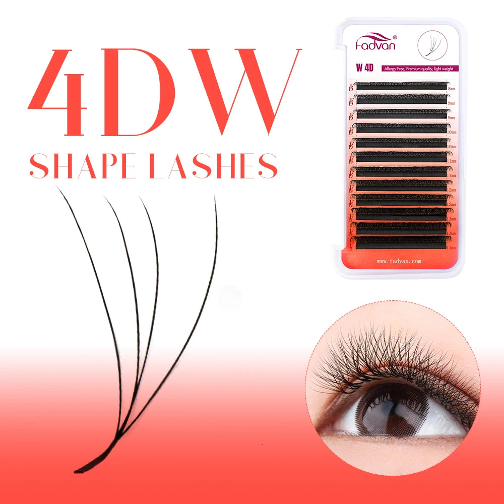 FADVAN Premade Volume Lash Fans — Faux Mink Eyelash Extensions