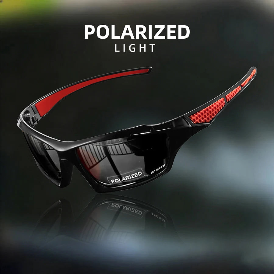 Polarized Sports Sunglasses — UV400 Round Frame for Men & Women