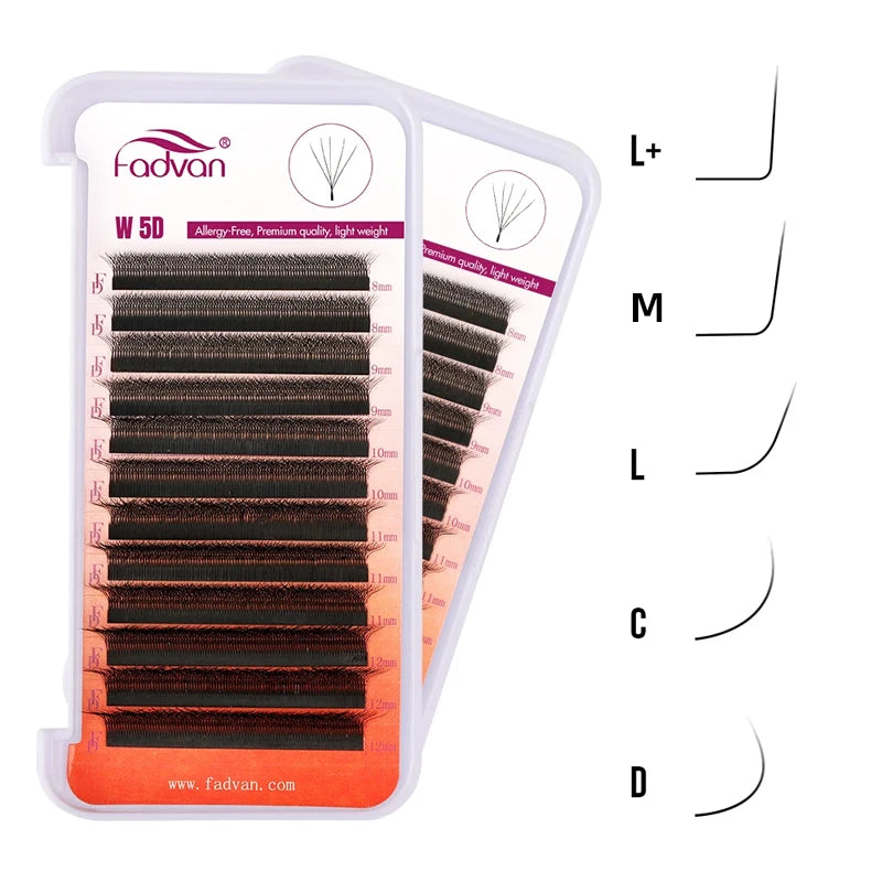 FADVAN Premade Volume Lash Fans — Faux Mink Eyelash Extensions