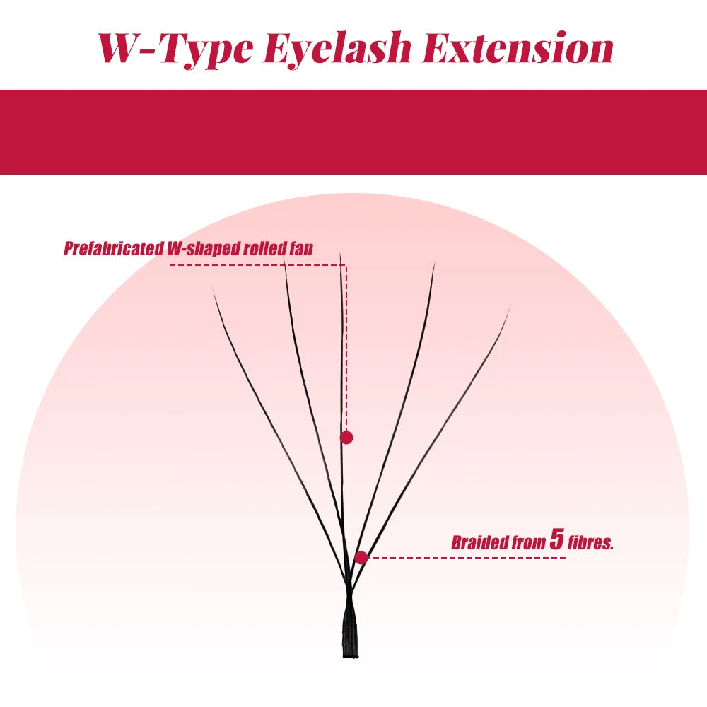 FADVAN Premade Volume Lash Fans — Faux Mink Eyelash Extensions